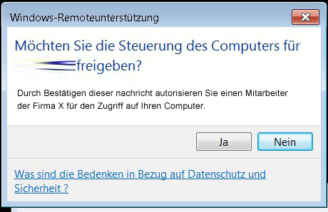 Remote Assistance Windows 7, Free Remote Assistance — cloudtec AG